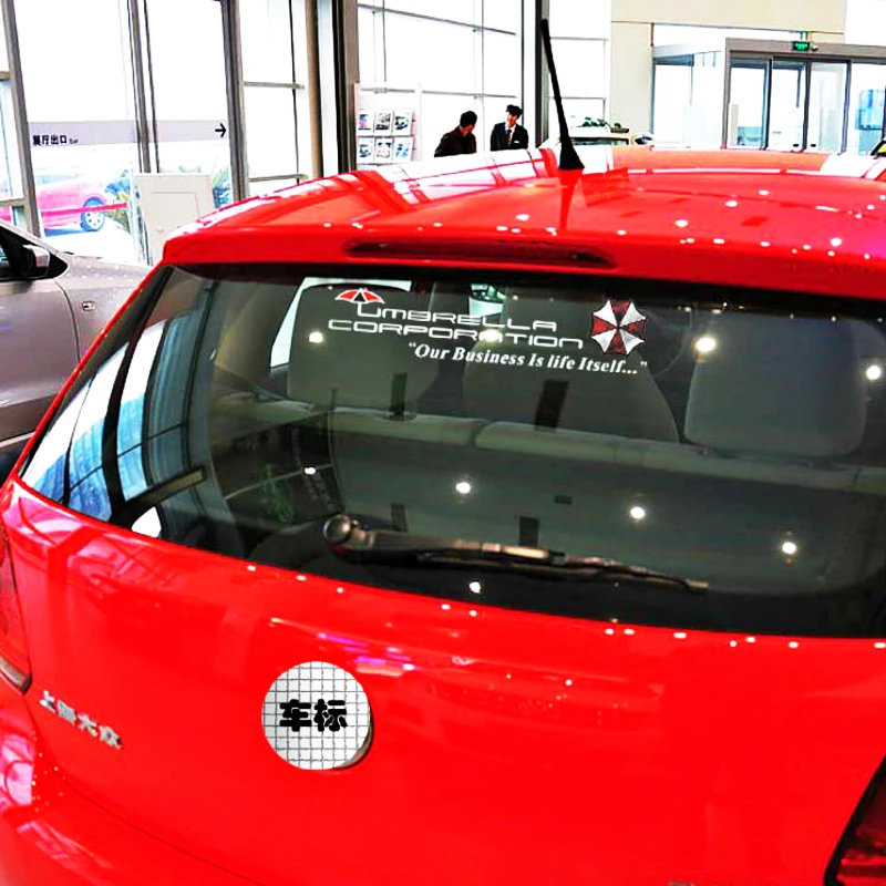 Автомобильные наклейки Volkrays аксессуары Umbrella Corporation задняя фотография для Volkswagen