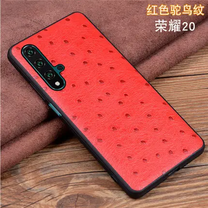 3 Чехол для Honor 20, новинка, аксессуары для телефона, натуральная коровья кожа, чехол для huawei Honor 20/20 Pro, Защитная, защита экрана - Цвет: 3