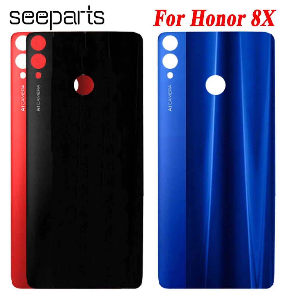 Задняя крышка для honor 8X, чехол на заднюю дверь 6," для honor 8x, чехол на батарейку, запасные части для huawei View 10 Lite, задняя крышка
