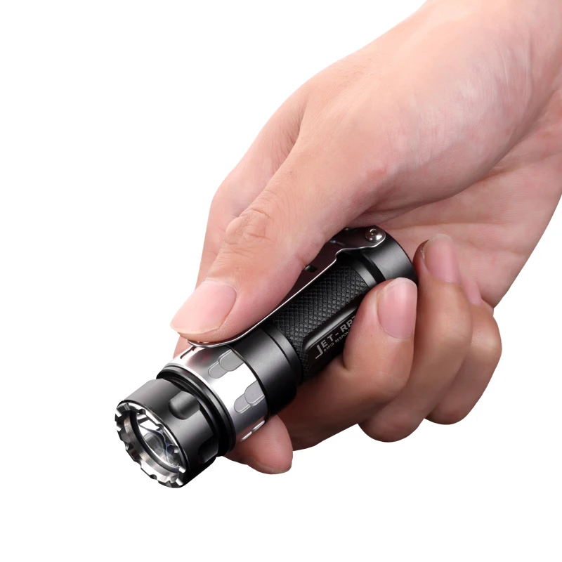 Тактический фонарь JETBeam RRT01 смарт Селекторное кольцо CREE XP L макс. 950 люмен с 16340 USB