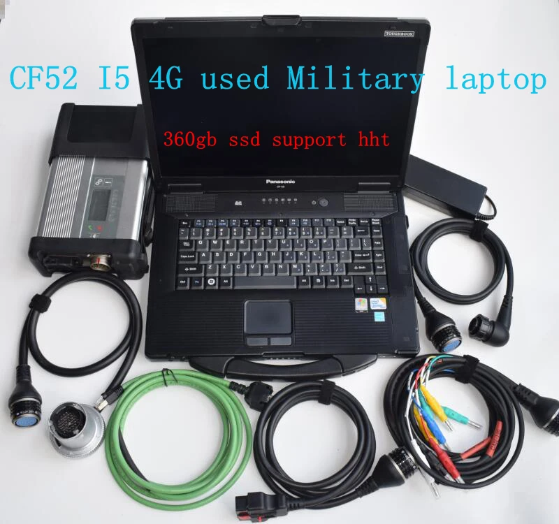 Для диагностики b enz star diagnosis c5 win7 System Compact 5 super software 2021 03 б/у ноутбук cf52 i5 4g ПК для mb