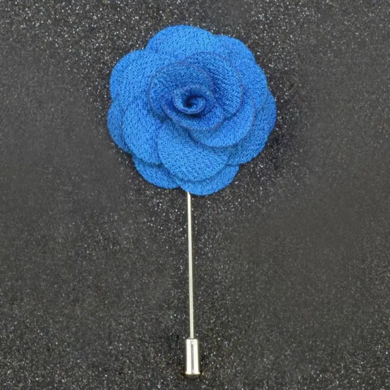 Высокое качество ручная работа Цветочная бутоньерка заколка-карандаш мужской
