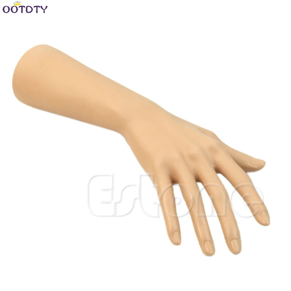 Nail Art Fake Model Watch Ring Bracelet Gloves Stand Display Mannequin Hand | Дом и сад