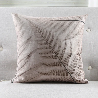 

Чехол для подушки efundeal Тропические мотивы Хлопок/Лен