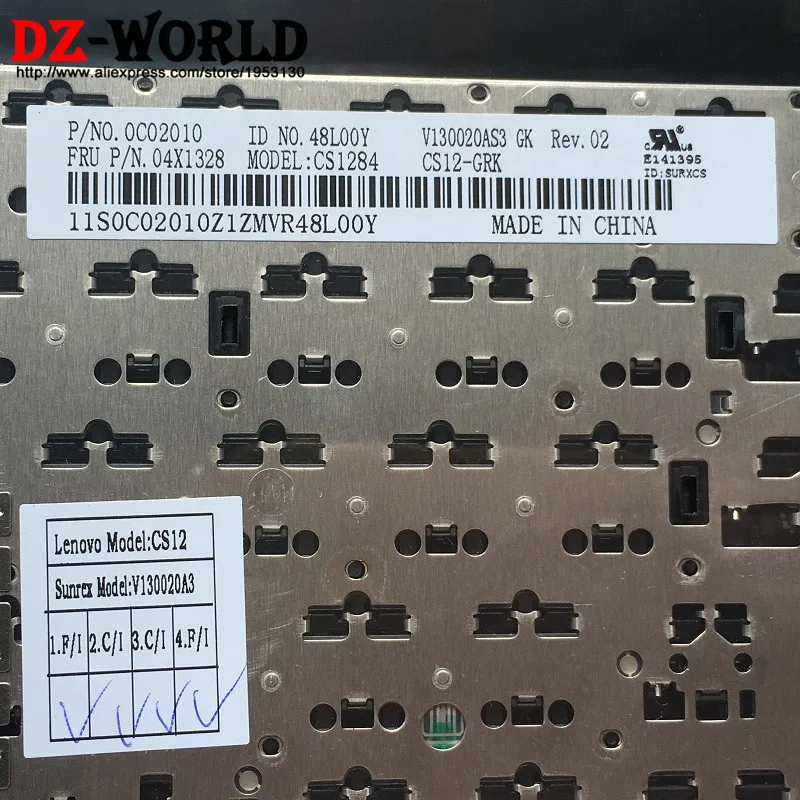 Новая Оригинальная греческая клавиатура GR для ноутбука Lenovo Thinkpad T430 T430i T430S T530 T530i