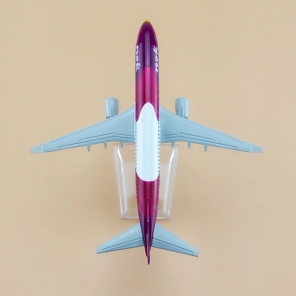 16 см сплав металла фиолетовый тайский NOK B737 Air Airlines Boeing 737 Airways модель самолета