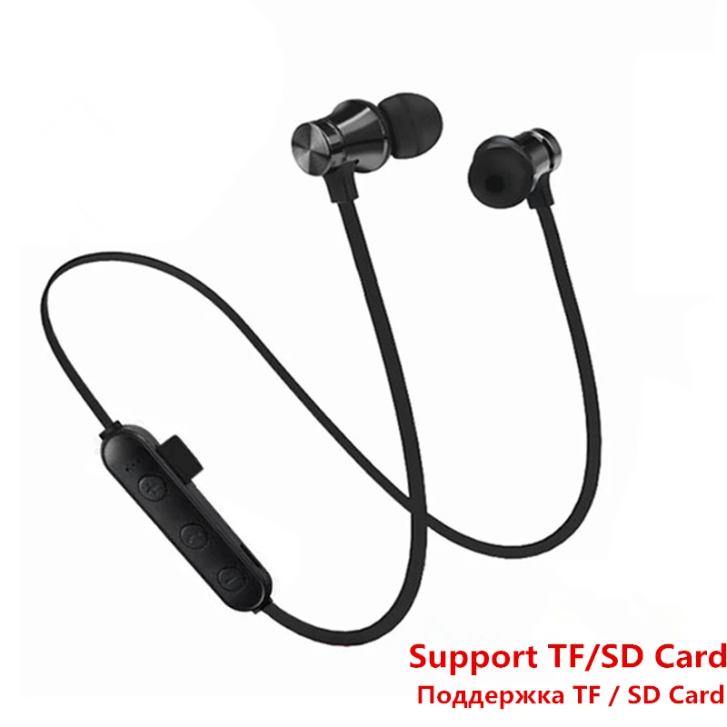 XT 22 Bluetooth наушники спортивные Беспроводные Поддержка TF/SD карты стерео гарнитура с