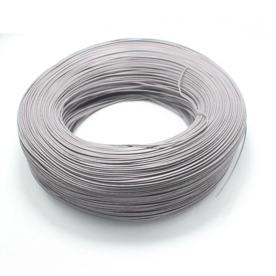 Серый 5 метров UL1007 UL-1007 провод кабель 24AWG 11/0. 16TS 80C 300V 1,4 мм ПВХ электронный кабель UL сертификация 10 цветов для DIY - Цвет: Серый