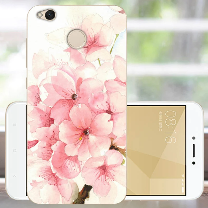 Силиконовый чехол для Xiaomi Redmi 4X, мягкий чехол для Redmi 4X, защитный чехол для мобильного телефона с милым рисунком, чехол-бампер для Xiaomi Redmi 4X4 X