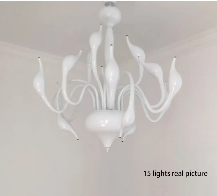 

Swan Modern Chandelier White Swan Lighting Indoor Creative Artical Lamp Living Room Ktv Dining Room Bedroom LED G4