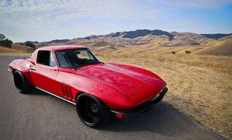 1:32 Форсаж масштаб Corvette C2 металлическая игрушка сплав автомобиль литья под