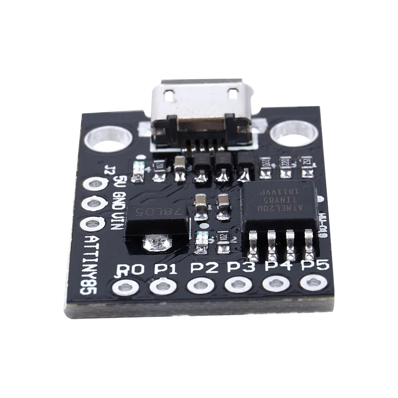 Разработка миниатюрного мини модуля ATTINY85 USB MCU макетная плата