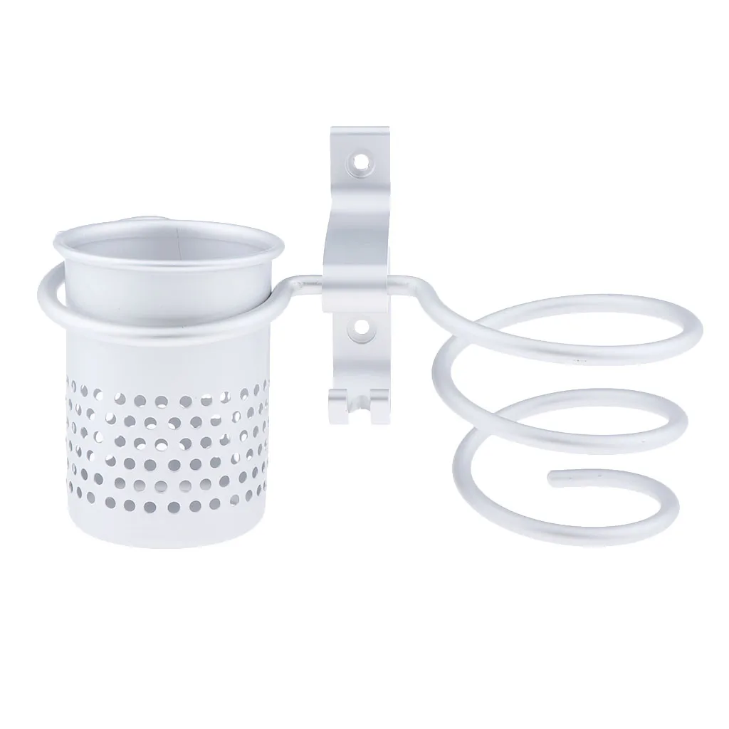 Держатель для фена сушилка волос расчески органайзер настенный ванной салона с