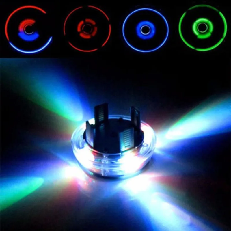 Высокая Qrade 4 режима 12 светодиодный RGB Авто Солнечная энергия вспышка для колесных