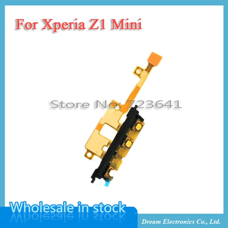 Кнопка включения и выключения питания гибкий кабель для Sony xperia Z1 mini M51W D5503 кнопка
