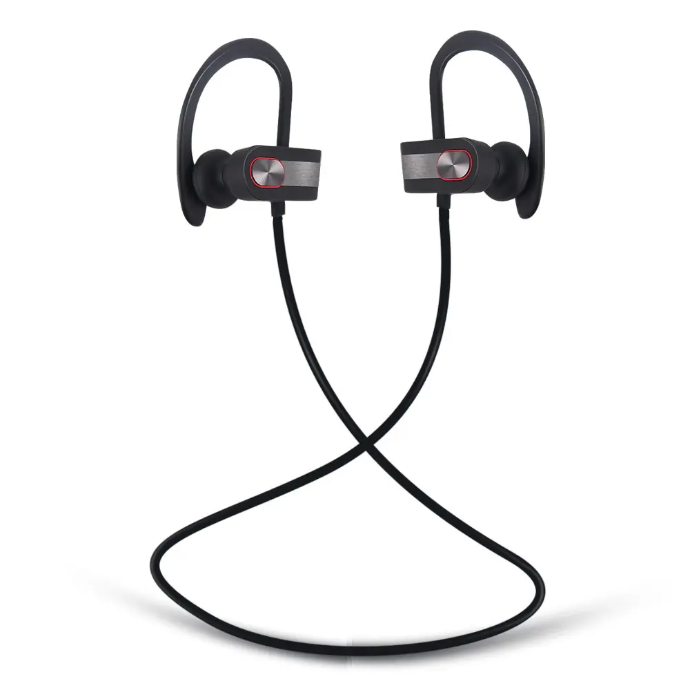 Беспроводные наушники Bluetooth 4 1 спортивные в ухо с микрофоном для телефона iphone