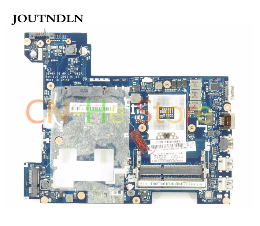 Материнская плата JOUTNDLN для ноутбука Lenovo G580 LA-7982P HM76 DDR3 90001508 11S90001508 100%, отличная работа