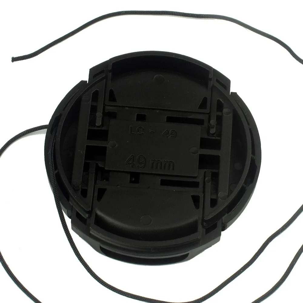 Оптовая продажа высокое качество 49 мм передняя крышка объектива центральный
