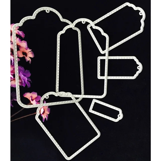 6 шт метка для резки металла трафареты скрапбукинга карточки украшения альбомов