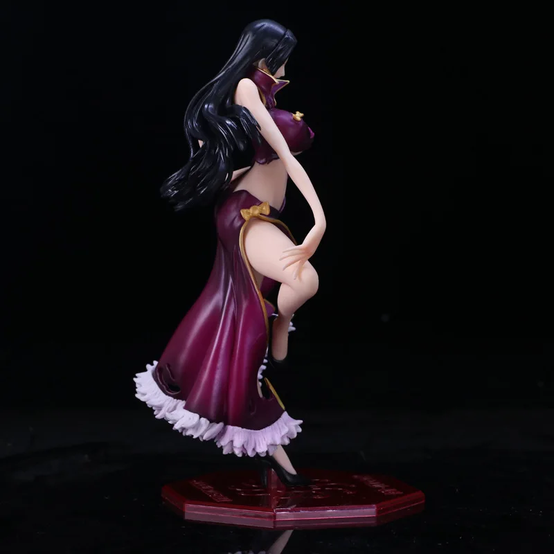 Аниме one piece Боа Хэнкок фигурка героя Фиолетовый sexy Рисунок кукла модель игрушки