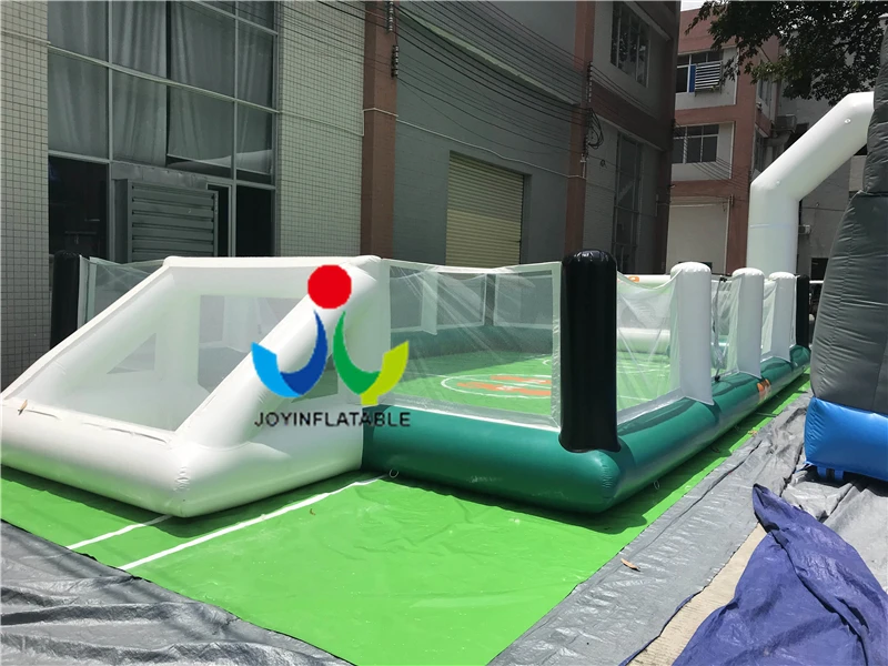 Popular Design Inflatable Soccer Court Field Playground Soap Football Team Sports Game Courts |