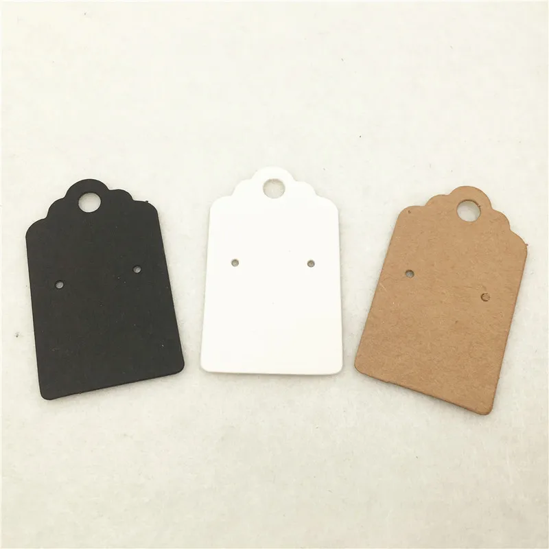 100 шт милые ювелирные аксессуары дисплей карта маленькие серьги Упаковка 5x3 см