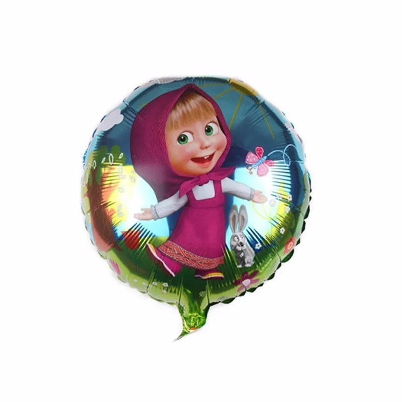 1 шт. большие надувные шары из алюминиевой фольги Martha And Bear украшение для дня