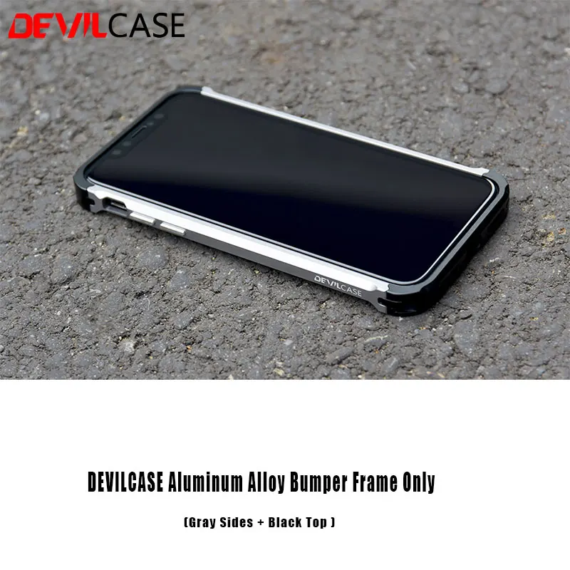DEVILCASE для iPhone X XS рамка бампер из алюминиевого сплава корпус типа Edition или 3D