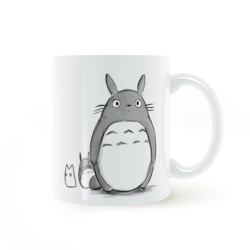Ins Doctor Who Totoro мультяшный керамический подарок большая емкость ложка керамическая