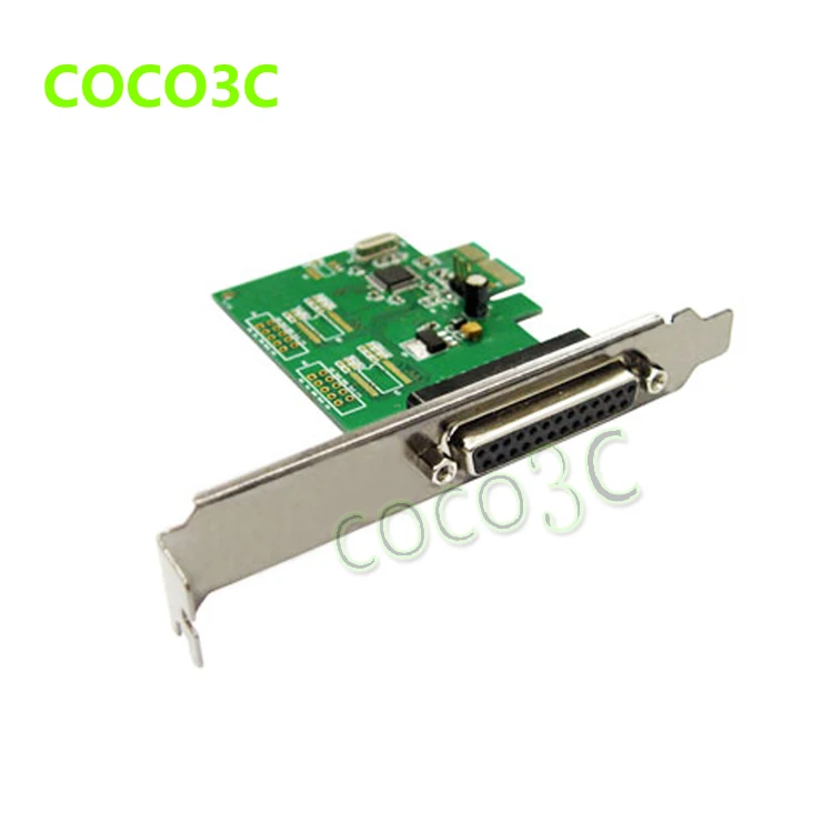 MosChip MCS9901 Industrial PCIe 1 параллельная плата контроллера IEEE 1284 PCI express к принтеру DB25 порт