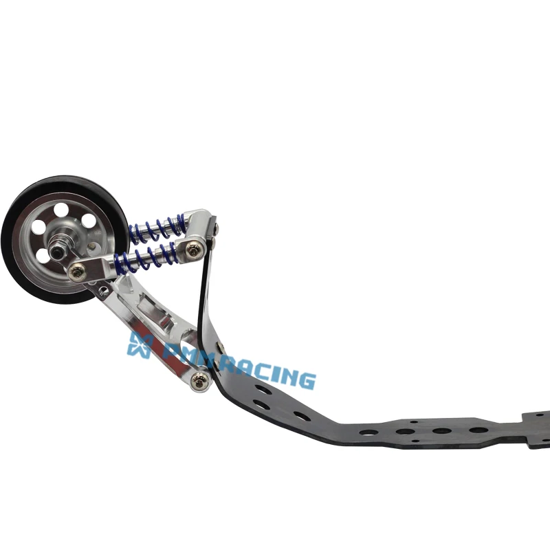 Алюминиевый сплав CNC Wheelie Bar со стальной пластиной для 1/10 E Revo саммит|Детали и