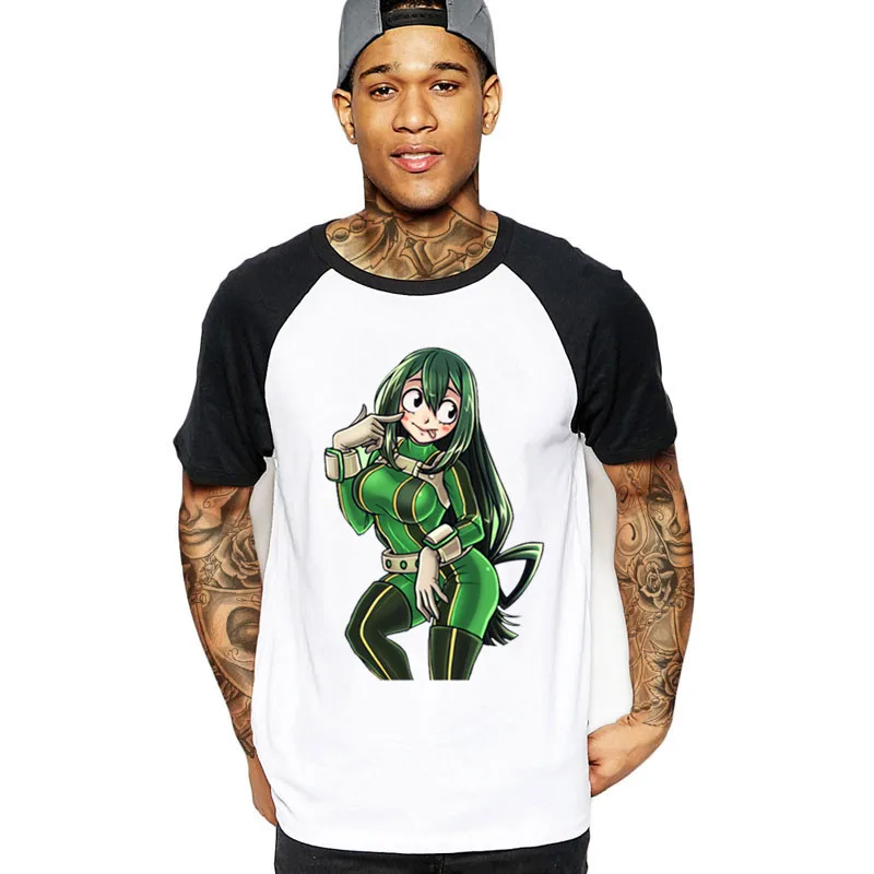 2019 уличная Kero Asui Tsuyu Boku No Hero Academy WAIFU Мужская забавная игровая футболка стимпанк