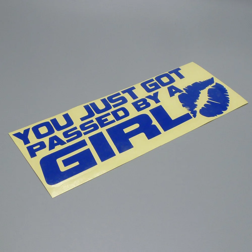 Наклейки XGS на автомобиль вы только что прошли мимо девушки 20x7 5 см мотоцикл