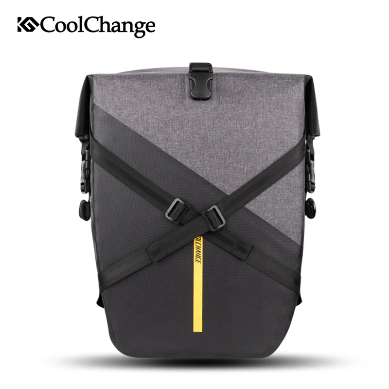 CoolChange нейлоновая багажная сумка для велосипеда водонепроницаемая отражающая