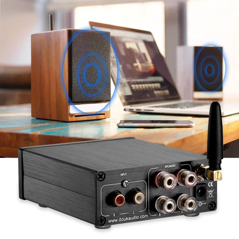 Nobsound Мини Bluetooth 5,0 TPA3116 цифровой аудио усилитель HiFi усилитель класса D стерео Мощность Amp PCM5102A декодирования ЦАП 100 Вт* 2