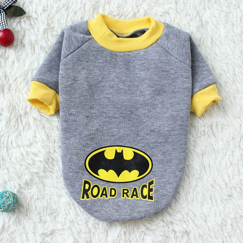 Новый милый питомец кошка собака Бэтмен traje terno filhote де cachorro roupas супергероя