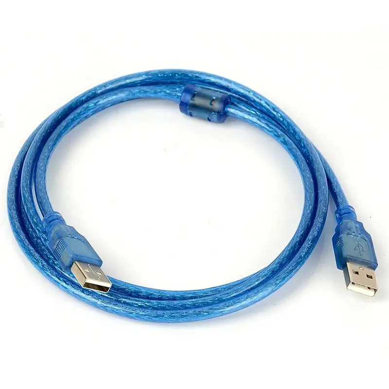 Синий USB 2 0 Тип A папа к Мужской Кабель-адаптер Высокое качество кабель-удлинитель