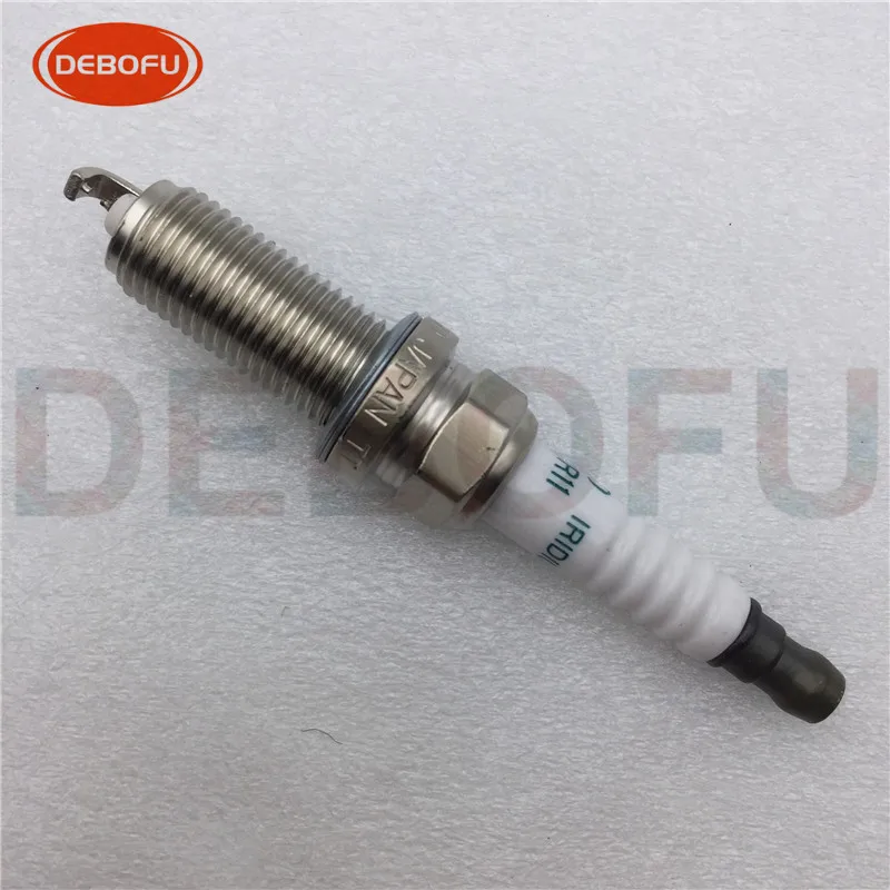 100 шт./лот OEM 22401 EW61C FXE22HR11 двойной иридиевая Свеча зажигания для Nissan Infiniti 3.5L V6 FXE22HR