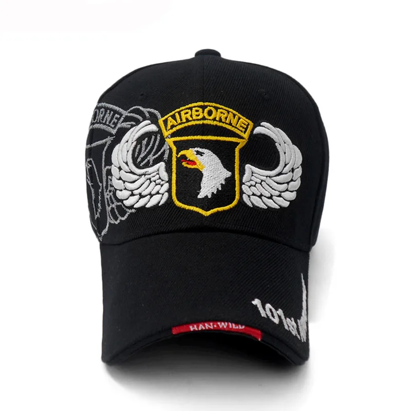 101st Airborne Division мужская бейсбольная Кепка s US Army Snapback шапки AIR FOREC Спортивная тактическая Кепка папа шляпа 5 Панель Кость