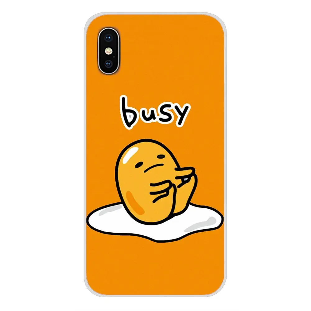 Милые ленивые яйца gudetama для Huawei Mate Honor 4C 5C 5X 6X 7 7A 7C 8 9 10 8C 8X 20 Lite Pro Аксессуары чехлы