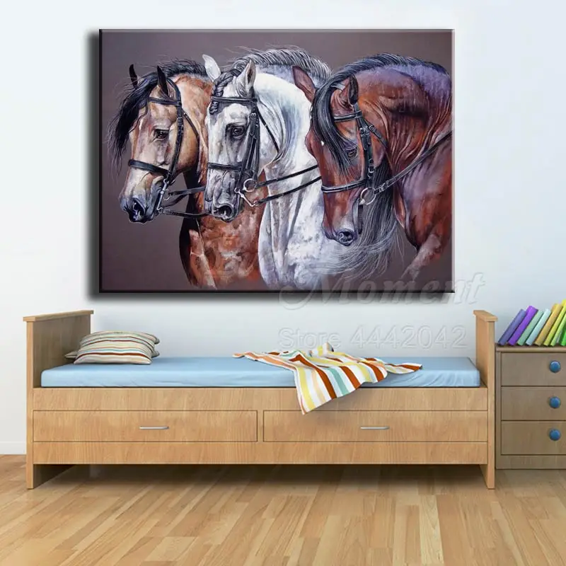 Когда либо в настоящий момент Horse кожа ручной работы алмазная живопись полная