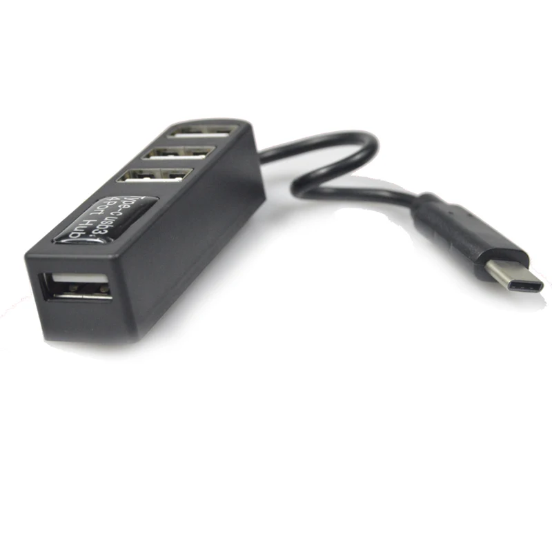 Бесплатная доставка адаптер DM USB C к Ethernet с концентратором 2 0 Type 4 порта сетевой RJ45