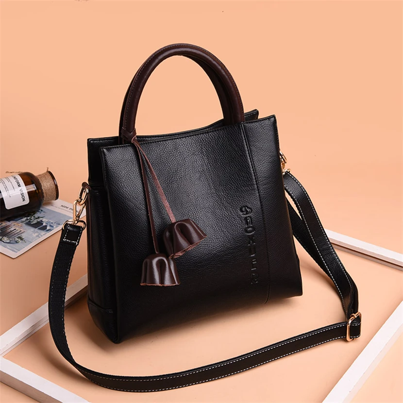 Модные ботильоны с кисточками Для женщин Сумки Элитный бренд кожаный Для женщин сумки дизайнерские сумки через плечо для девочек Для женщин Sac A Главная муфта