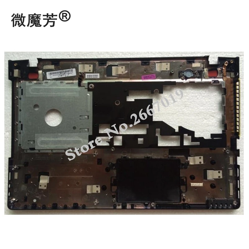 Б/у Нижняя крышка для ноутбука Lenovo Ideapad Y500 Y510 Y510P подставка рук верхняя корпуса без