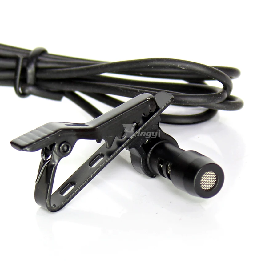 4 шт. мини XLR 3 Pin TA3F зажим для галстука воротник отворот микрофон конденсатор Lavalier