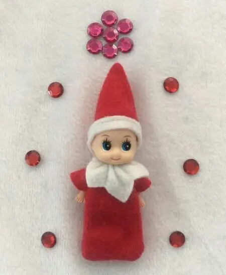 red boy 8 стилей, новинка, 50 шт., Рождественская кукла, 8 стилей, плюшевая игрушка, кукла, розовый, красный, фиолетовый, украшение, подарок на Рождество, год - Цвет: red boy