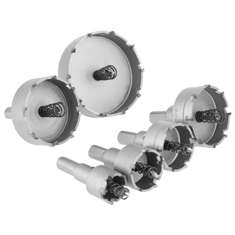 Твердосплавные сверла для металлообработки 6 шт. инструменты резки 22/30/35/45/50/65