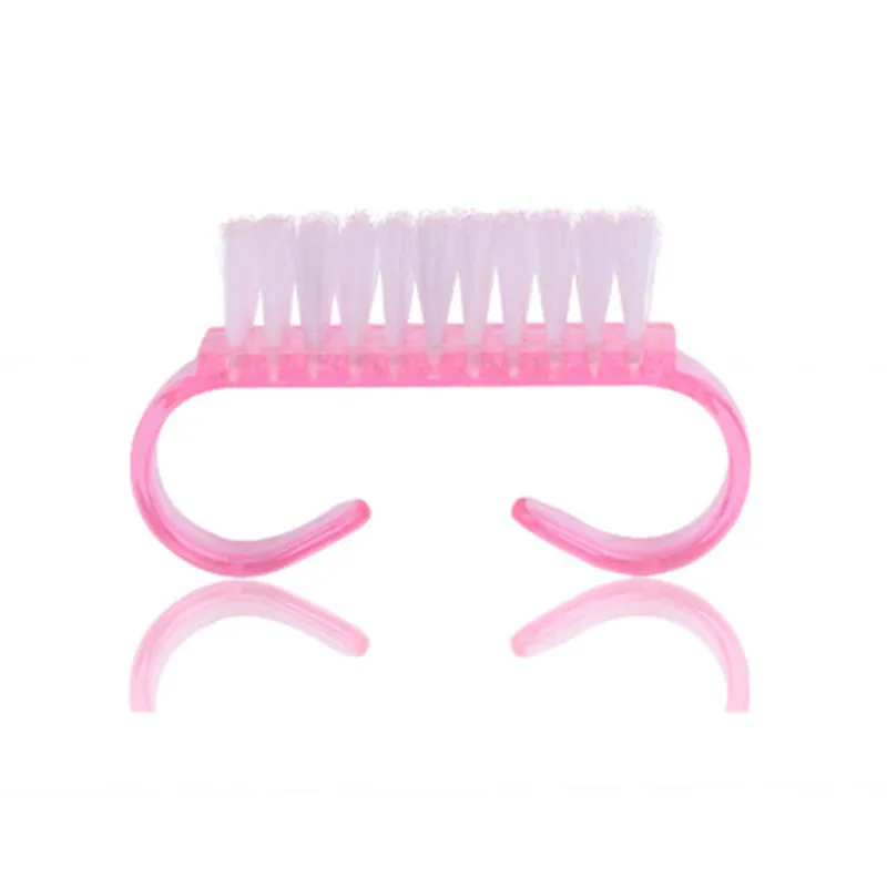 Профессиональная щетка для очистки ногтей удаления пыли мягкая Кисть макияжа с