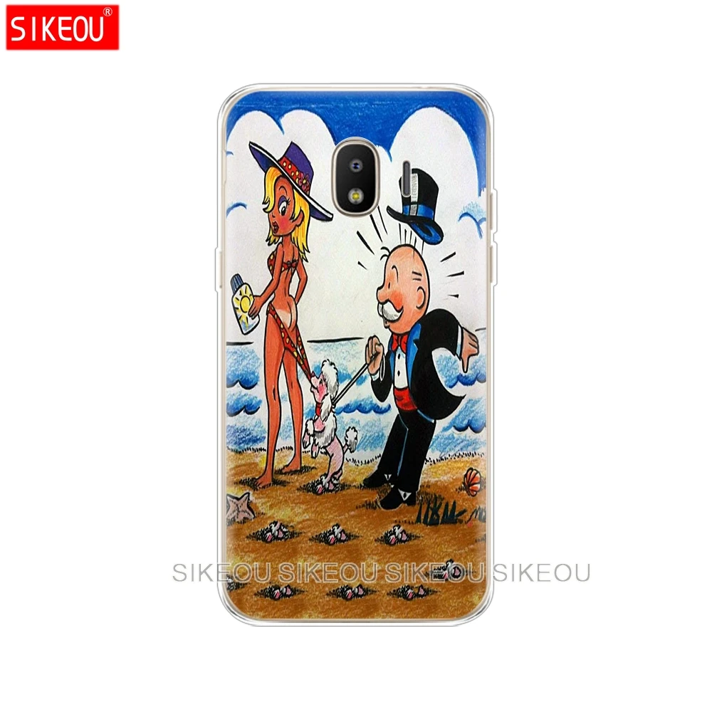 Силиконовый чехол для телефона Samsung Galaxy J3 J5 J7 2017 J330 J530 J730 PRO j2 2018 Magic Money Man|Бамперы| |