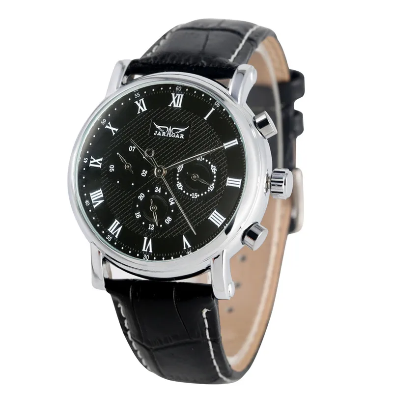 Mechanical watches2 Модные автоматические механические часы с циферблатом для мужчин, деловые водонепроницаемые механические наручные часы со стальным скелетом - Цвет: Mechanical watches2